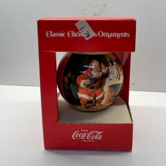 Vintage Coca Cola Ornament - Picture 1 of 5